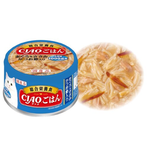 CIAOごはん まぐろ&ささみ かつお節