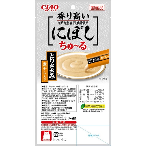 CIAO にぼしちゅーる とりささみ 煮