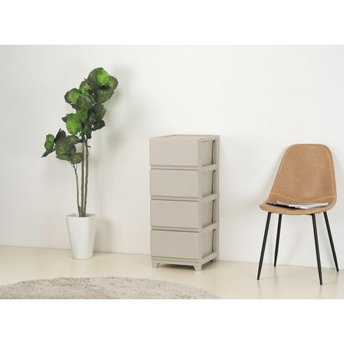 デコニーシーヴォ4段 グレージュ