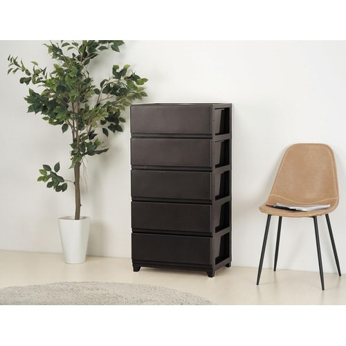 デコニーシーヴォワイド5段 ダークブラウン