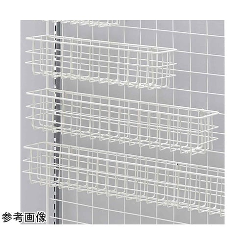 ネット用薄型網カゴ ホワイト 幅54cm