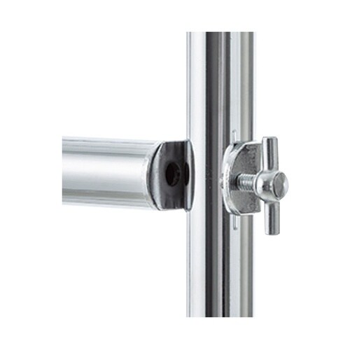 重量用2段ハンガーラック クローム 幅9