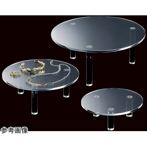 【2個】丸型アクリルディスプレイ 小 6