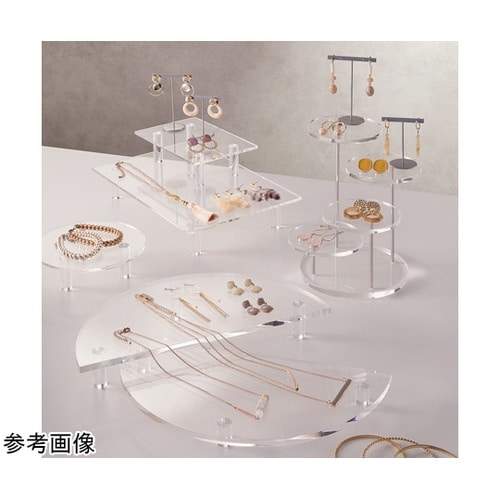 【2個】角型アクリルディスプレイ 小 6