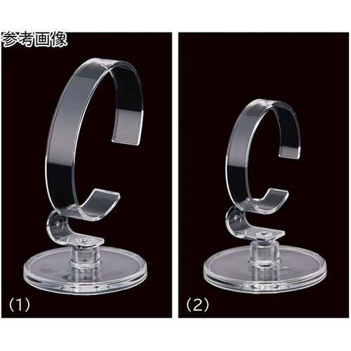 【10個】透明アクリル時計立て 婦人用