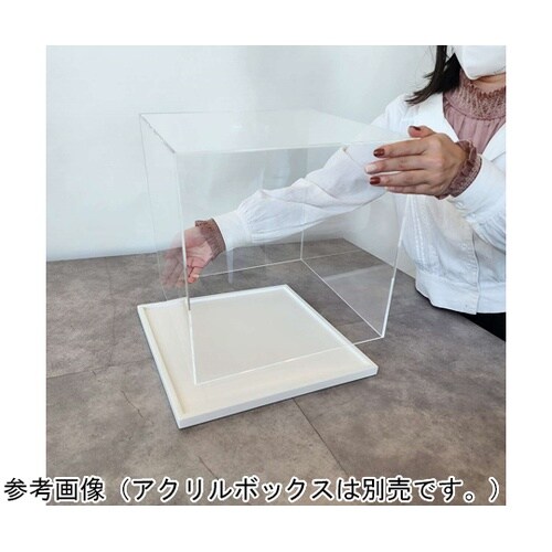 木製ステージ 25cm角用 ホワイト 6