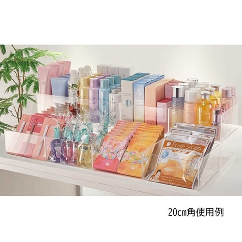 透明アクリル5面ボックス 35cm角×高