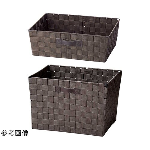 バスケット ブラウン 幅38×奥行26×
