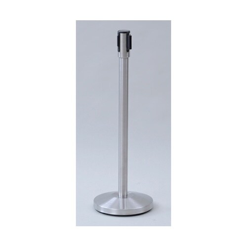 ステンレス製ベルトパーティション レッド