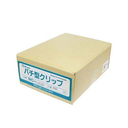 15mm ペーパークリップ(バチ型/10