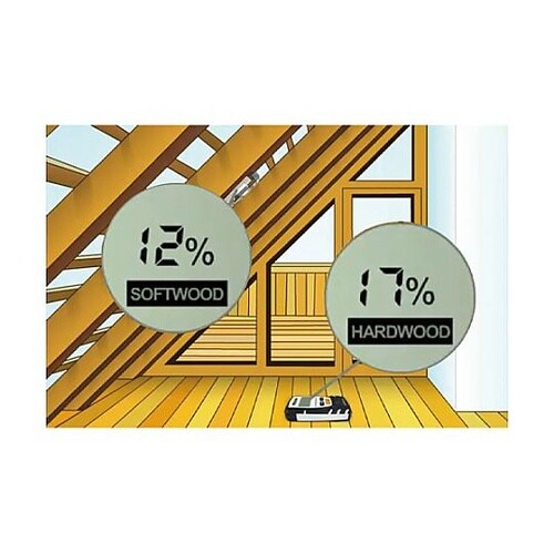 コンパクト水分計(木材・建築素材用) E