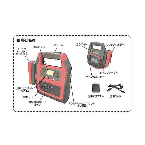 DC12V/24V 2000A ジャンプ