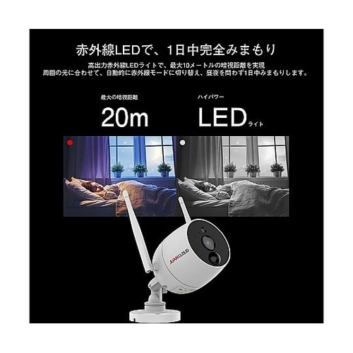 ワイヤレスカメラ・モニターセット EA8