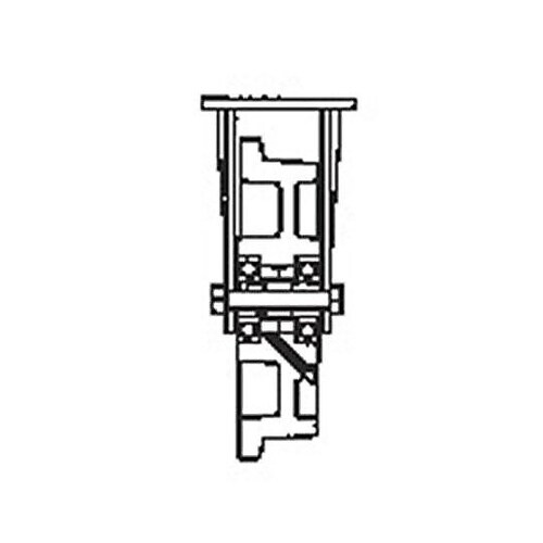 100mm キャスター(スティール車輪・