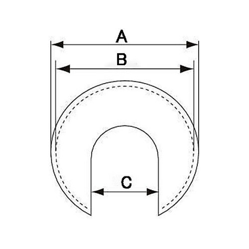 丁番スペーサー(1mm用/1個) EA9