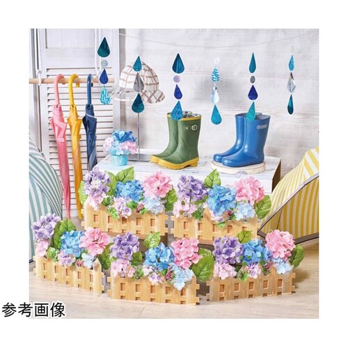 あじさい造花ラップ幅15cm 2個 55