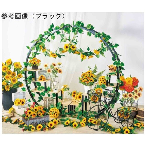 アーチ型ディスプレイラック ホワイト 5