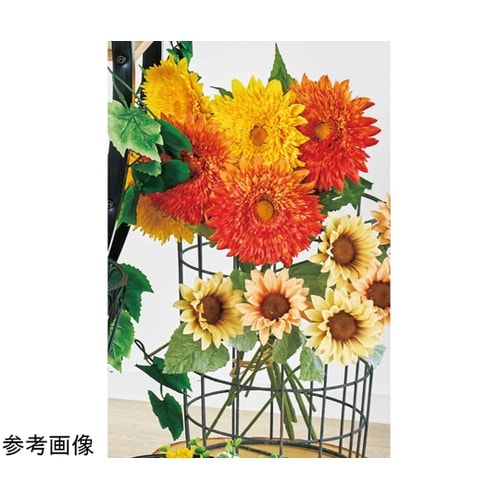 アマンドサンフラワー造花スプレー64cm