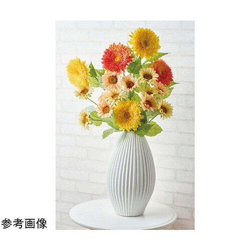 アマンドサンフラワー造花スプレー64cm