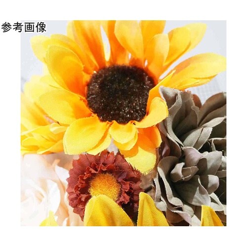 ナチュラルひまわり造花ポット 55−15