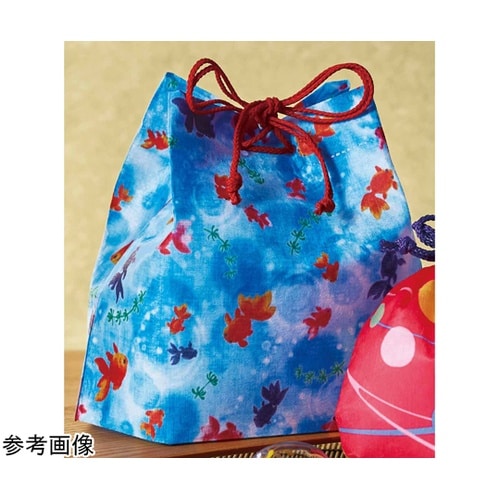 不織布ギフトバッグ 信玄袋 金魚 20枚