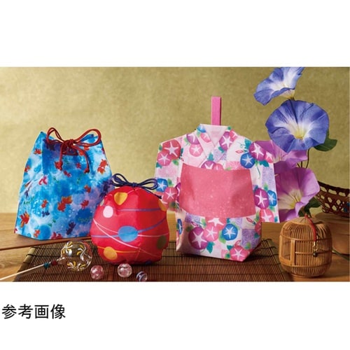 不織布巾着バッグ 水風船 おてだま ブル