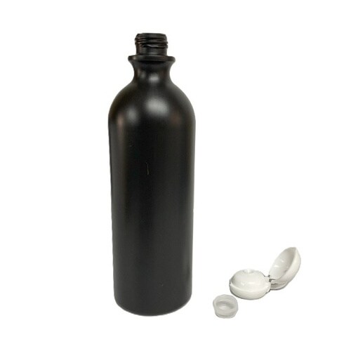 ワンタッチキャップ 500mL 黒 中栓