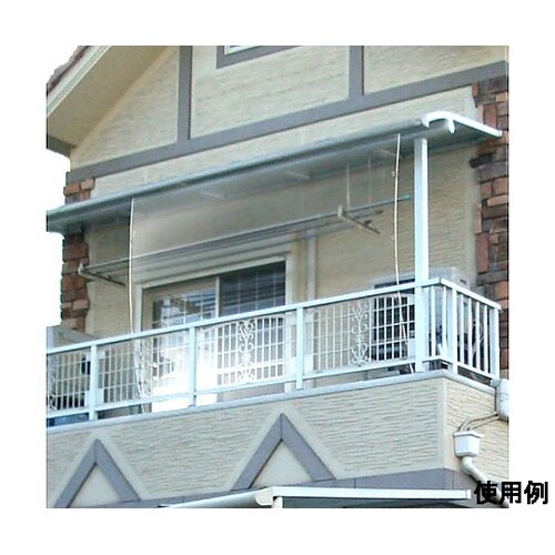 1.8×1.8m 間仕切りシート(ハトメ