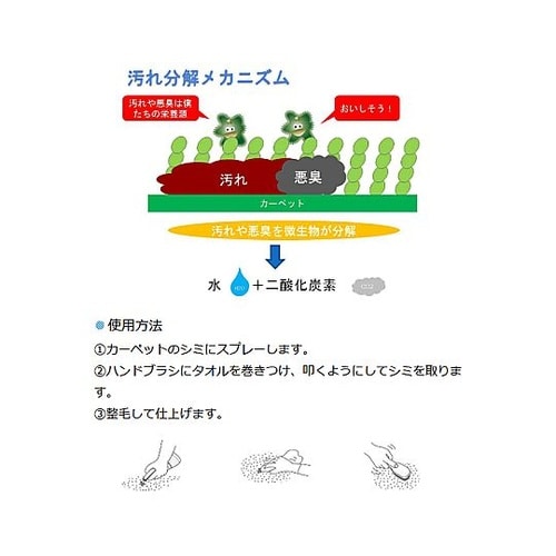 4L カーペットしみとり剤(バイオ) E