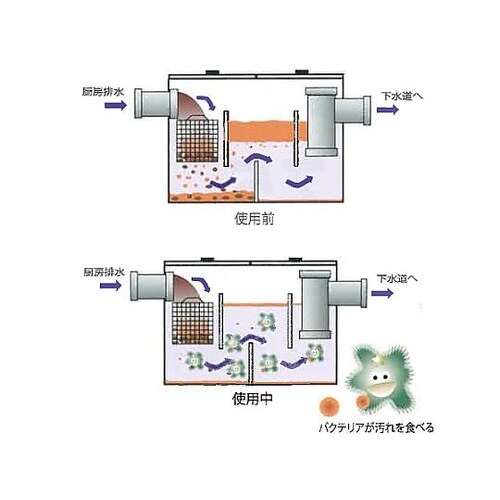 4.0L グリーストラップ用バクテリア製