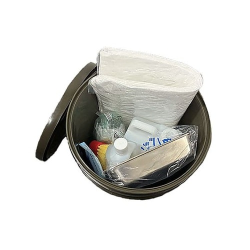 緊急油吸着・洗浄キット(携帯用) EA9