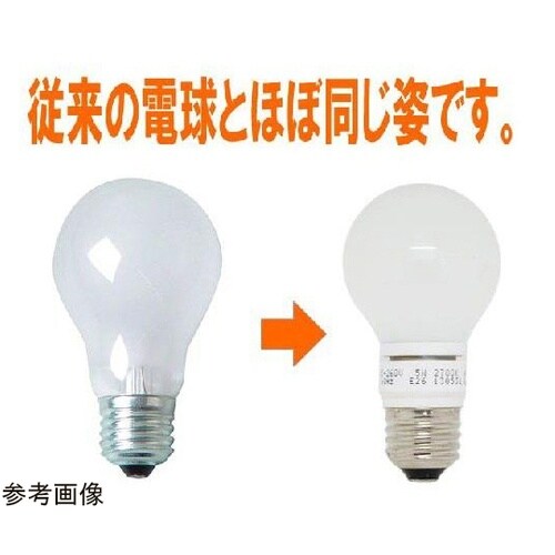 LED薄白/乳白電球 E26 電球色 Y