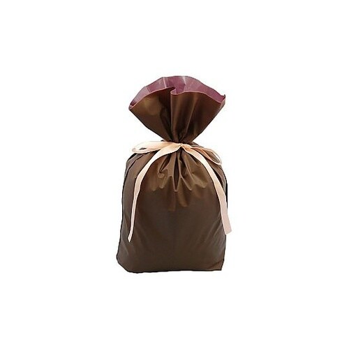 【20枚】梨地リボン付きギフトバッグ ブ