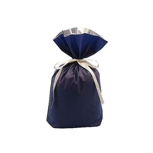 【20枚】梨地リボン付きギフトバッグ ネ