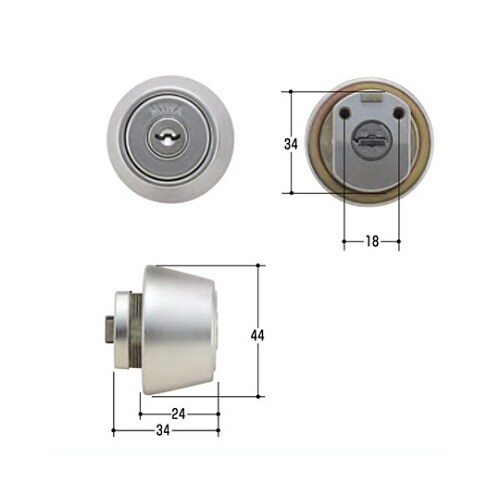 MCY−421 MIWA取替用シリンダー