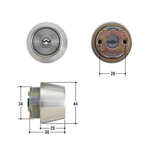 MCY−439 MIWA取替用シリンダー