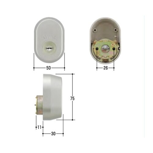 MCY−457 MIWA取替用シリンダー