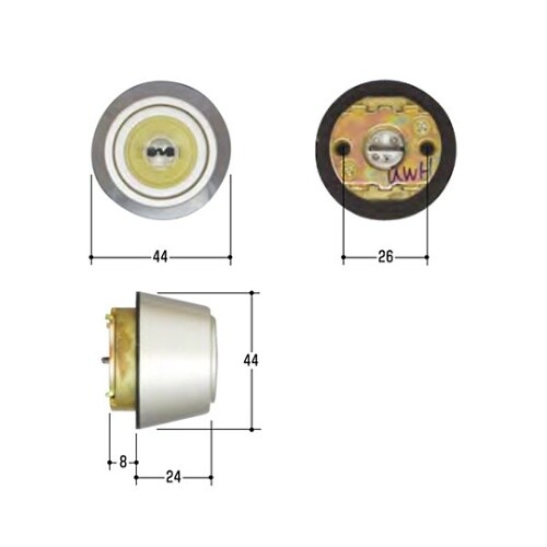 MCY−481 MIWA取替用シリンダー