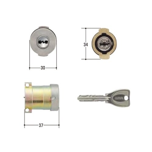 MCY−492 MIWA取替用シリンダー
