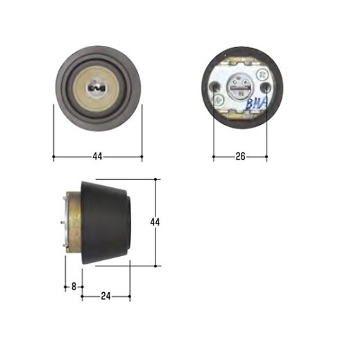 MCY−504 MIWA取替用シリンダー