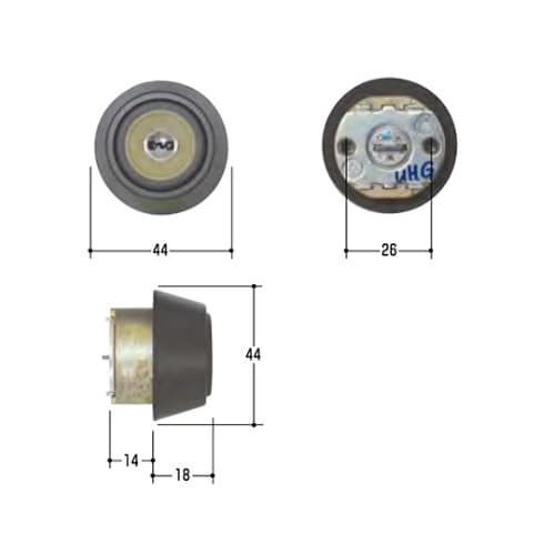 MCY−507 MIWA取替用シリンダー