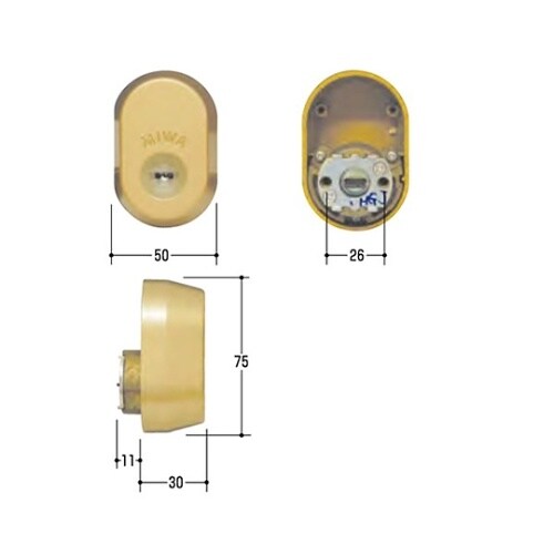 MCY−512 MIWA取替用シリンダー