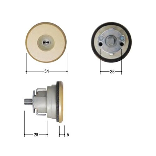 MCY−514 MIWA取替用シリンダー