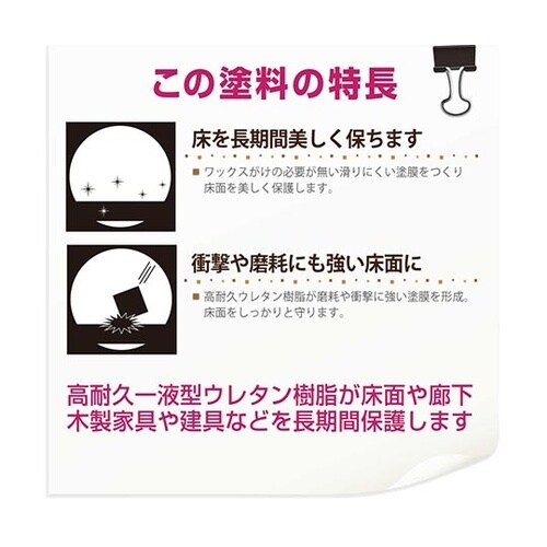 267644001016ウレタン床用ニス