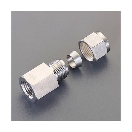 1/4”xG1/8” 雌ユニオン(ステン