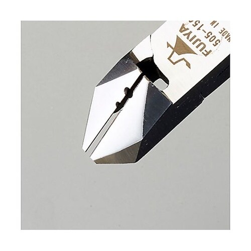 150mm 斜ニッパー・穴付(ラウンド刃