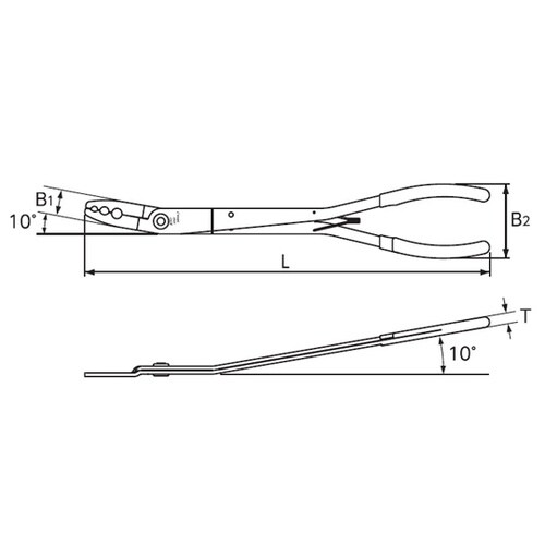 320mm クリッププライヤー EA60