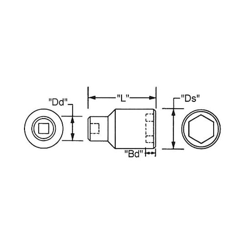 1/2”DRx1・3/16” ディープソ