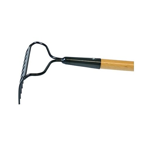 195x1340mm ガーデンレーキ(木