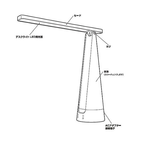 AC100−240V/8W デスクスタン